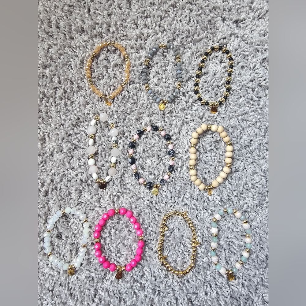 Lot of 10 Hayes and Hudson Bracelets